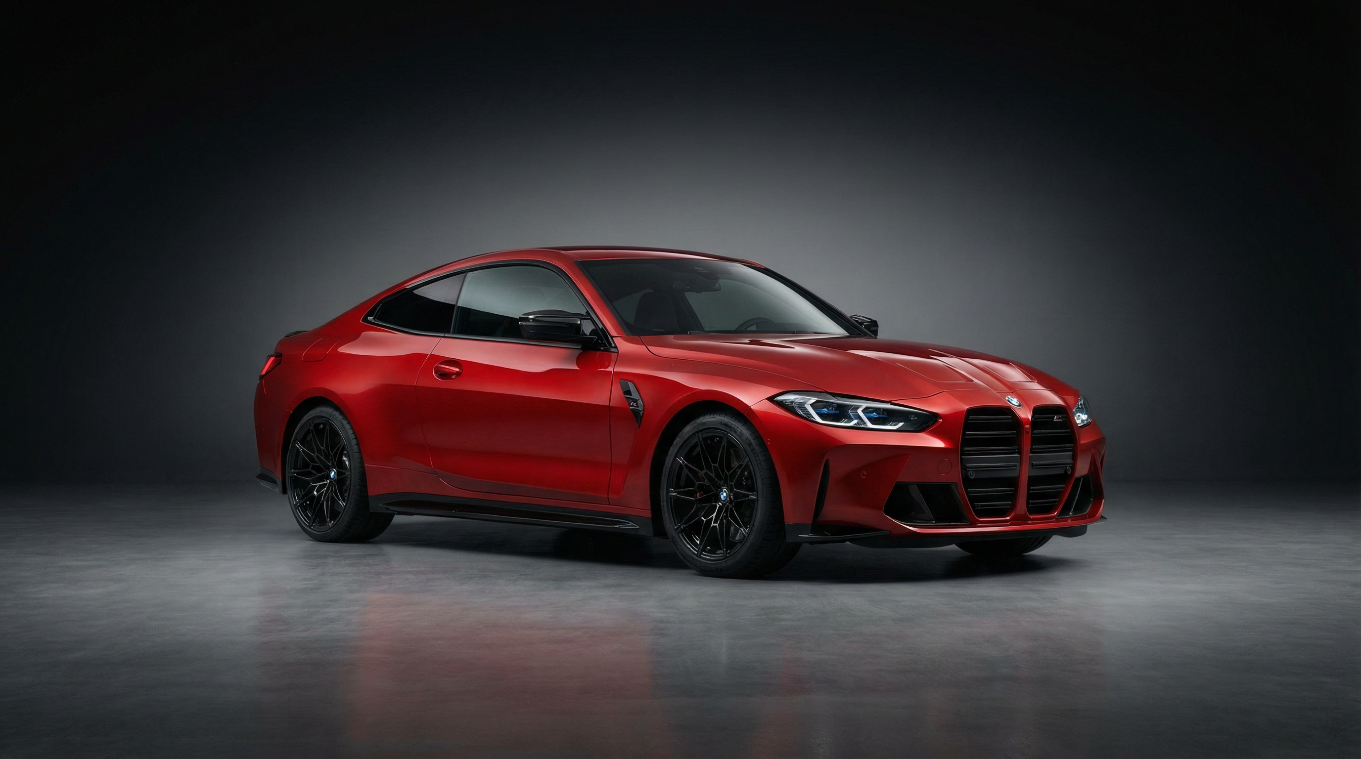 2025 BMW M4 with tinted windows