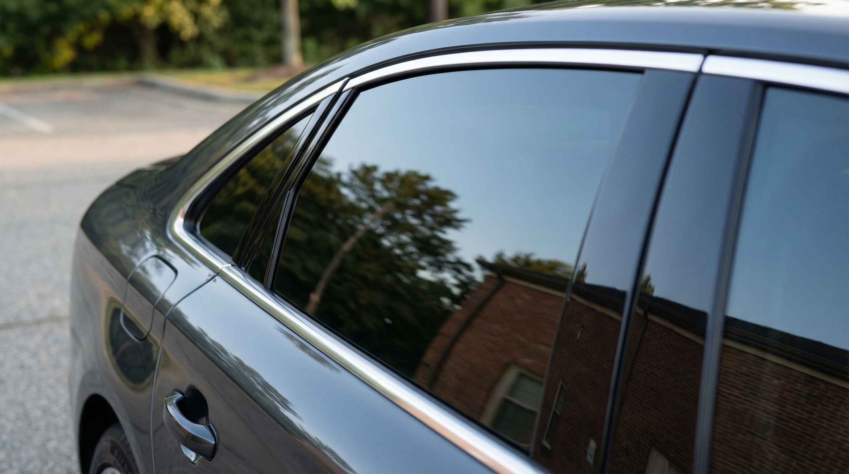 Window tinting detail