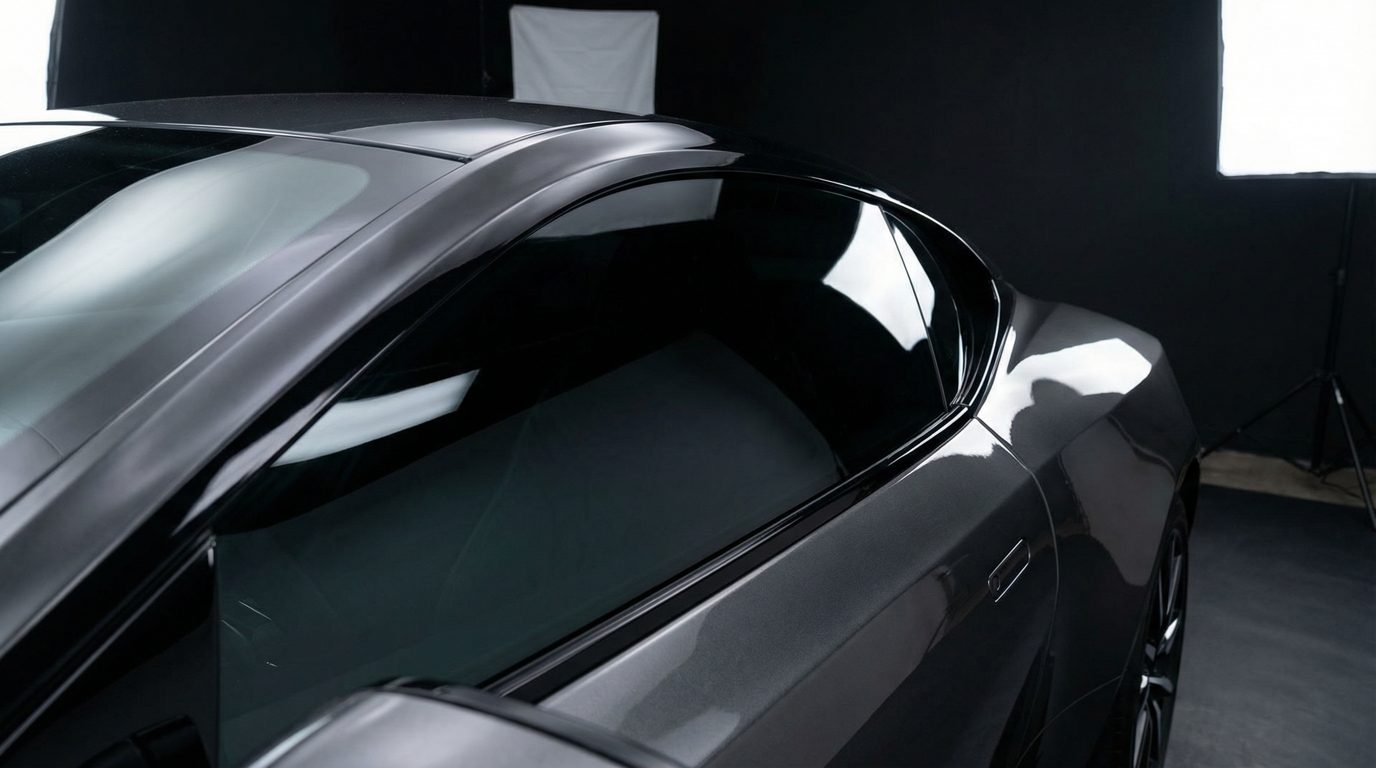 Professional ceramic window tinting showcase